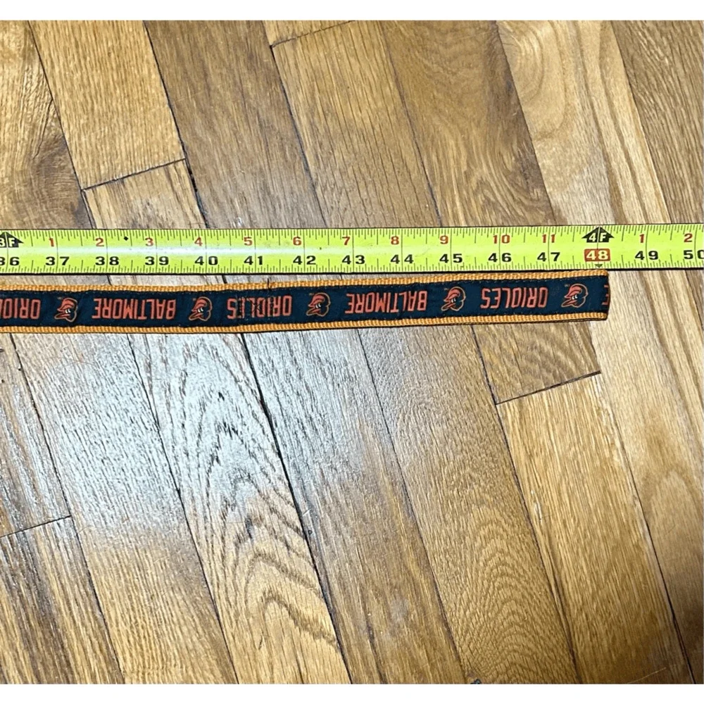 Vintage Baltimore Orioles MLB Black & Orange 4ft Dog Leash